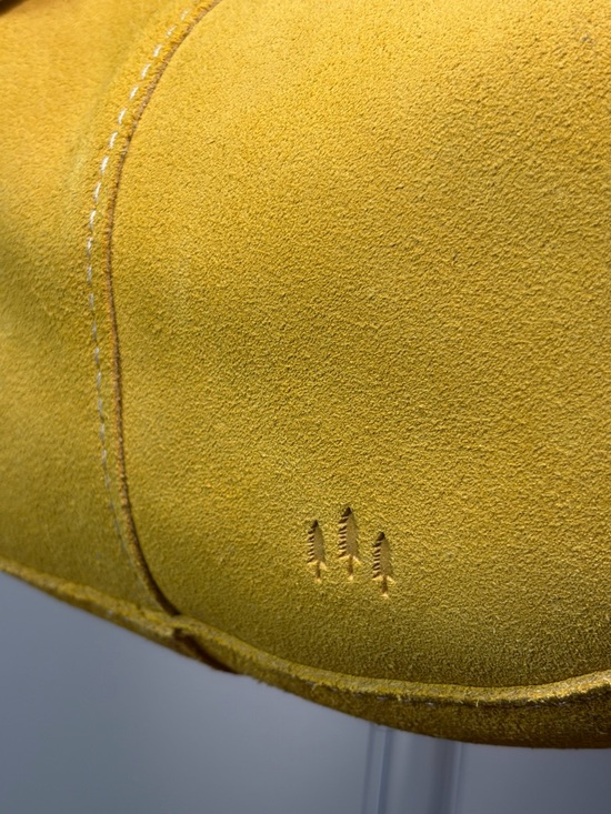 Portland Leather Nora Classic Shoulder Bag Hello Yellow NWOT - Picture 5 of 17